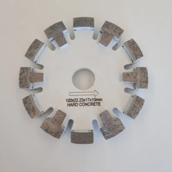 120mm Diamond Tuck Point Grooving Saw Blades for Extra Hard Concrete Floor